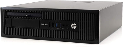 HP 800 G1 EliteDesk SFF i7-4770 16GB 2TB HDD Win10 Pro Renewed
