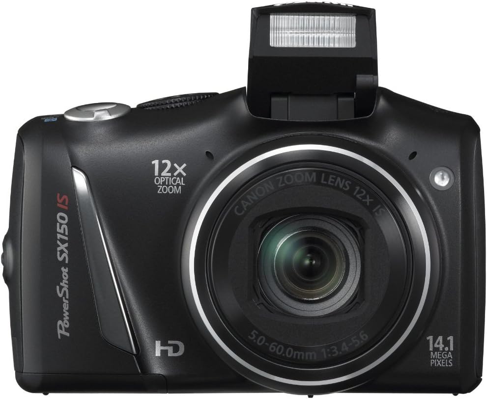 Canon 5664B001 PowerShot SX150 IS - 12x Zoom Digital Camera