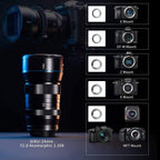 Sirui 24mm f/2.8 Anamorphic E Mount Lens