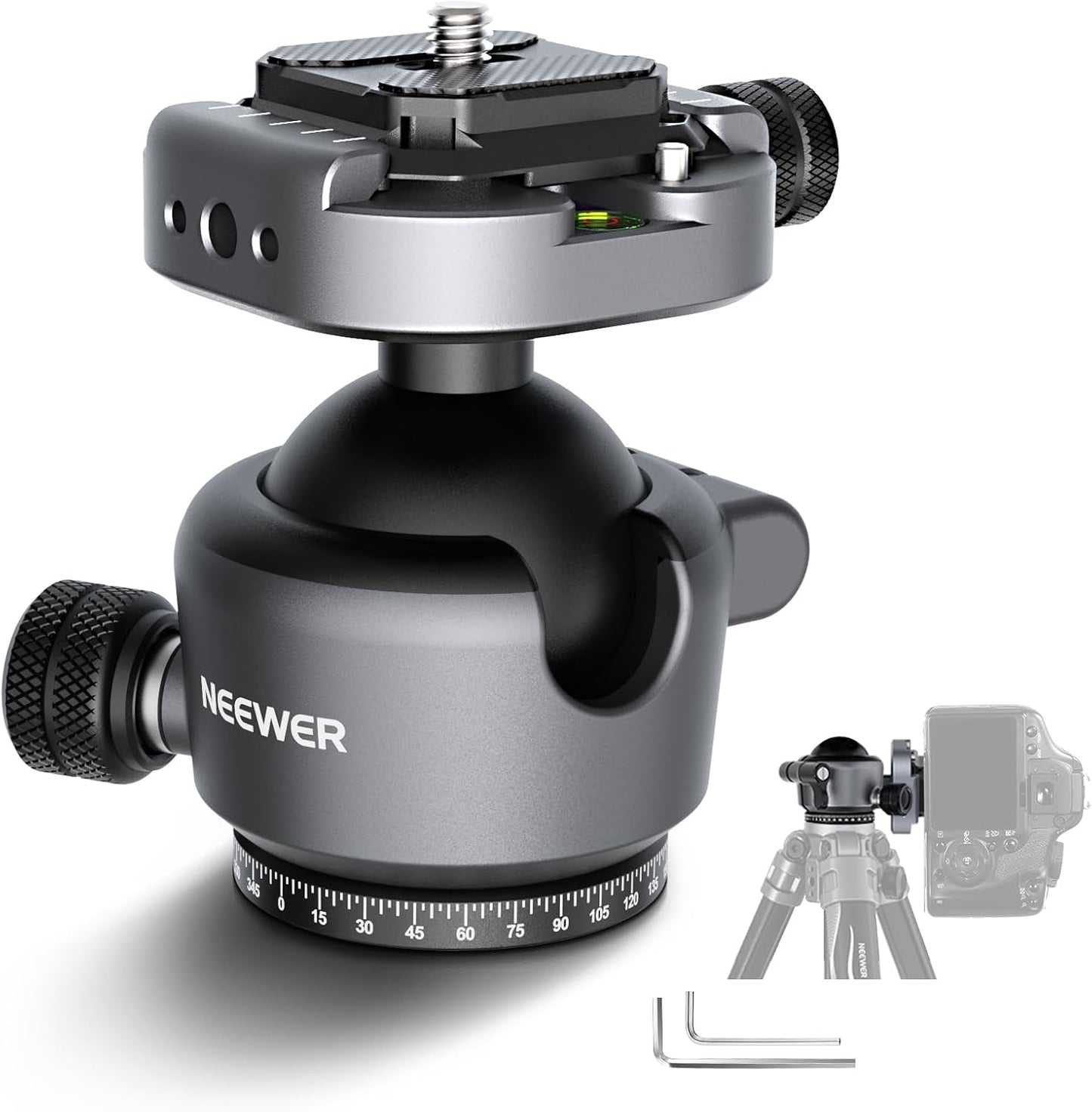 Neewer 10104308 GM41 Low Profile Ball Head