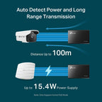 TP-Link TL-POE150S Gigabit PoE Injector Adapter