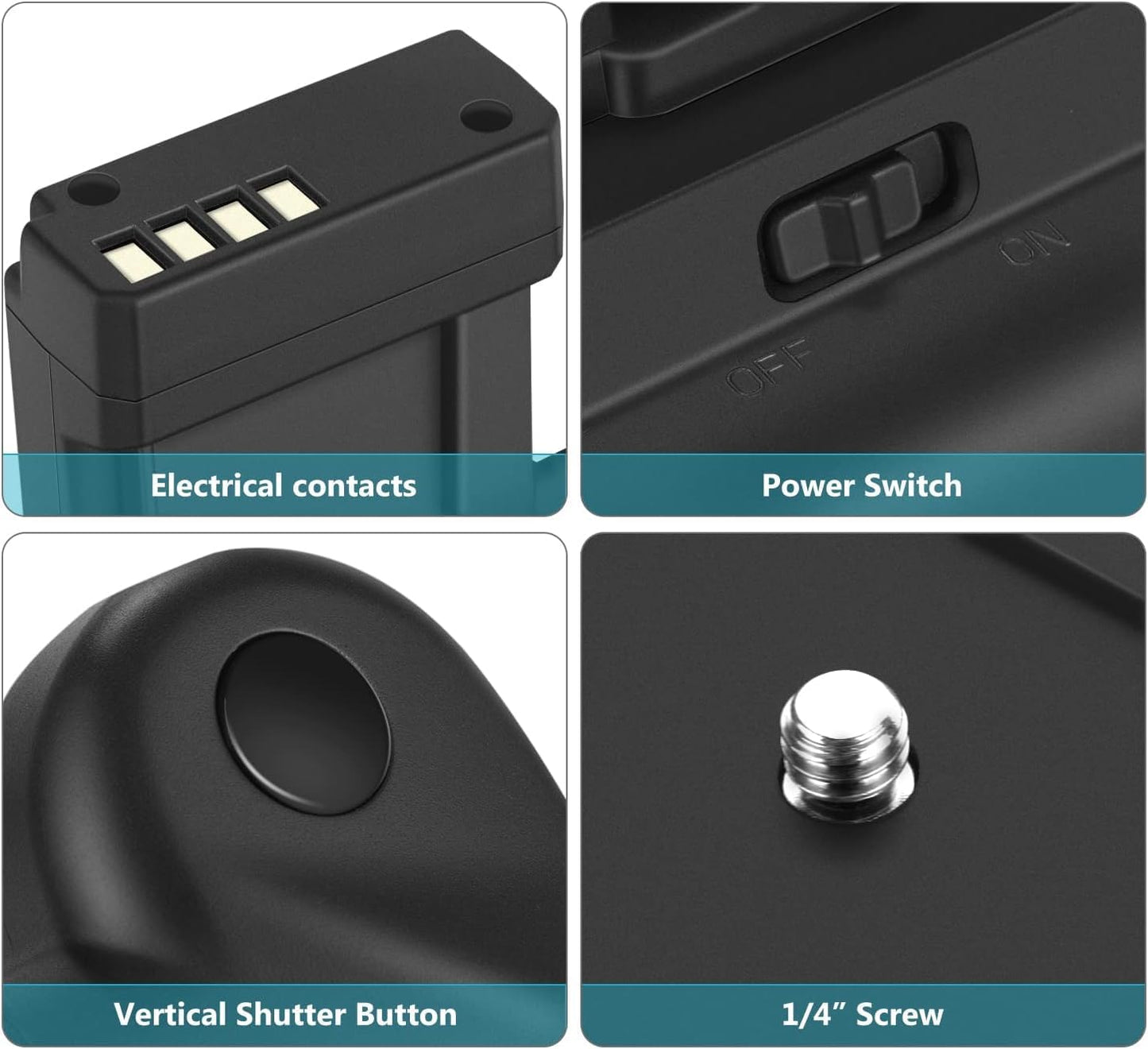 Neewer 90090997@@os1 Battery Grip LP-E10 Canon EOS