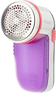 Philips GC026/30 Fabric Shaver Lint Remover White/Purple — main product image
