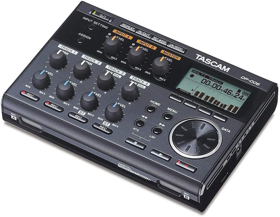 Tascam DP-006 6-Track Digital Pocketstudio - Bundle w/ 16GB Card