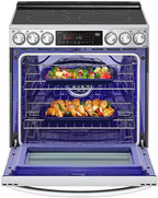 LG LSEL6337F 6.3 cu ft Smart Wi-Fi Electric Slide-in Range