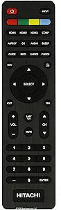 Hitachi 55C60 OEM Remote Control