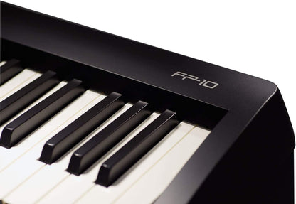 Roland FP-10 Digital Piano Bundle Stand Bench Lessons