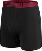 Spyder Mens Boxer Briefs 4-Pack Performance Underwear