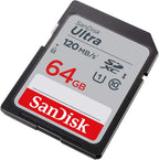 SanDisk SDSDUN4-064G-GN6IN 64GB Ultra SDXC UHS-I Card - 120MB/s