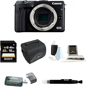 Canon EOS M3 Mirrorless Camera Bundle — main product image