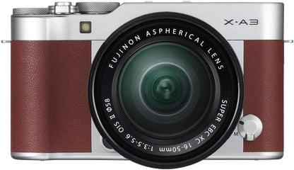 Fujifilm X-A3 XC16-50mm Mirrorless Camera Brown