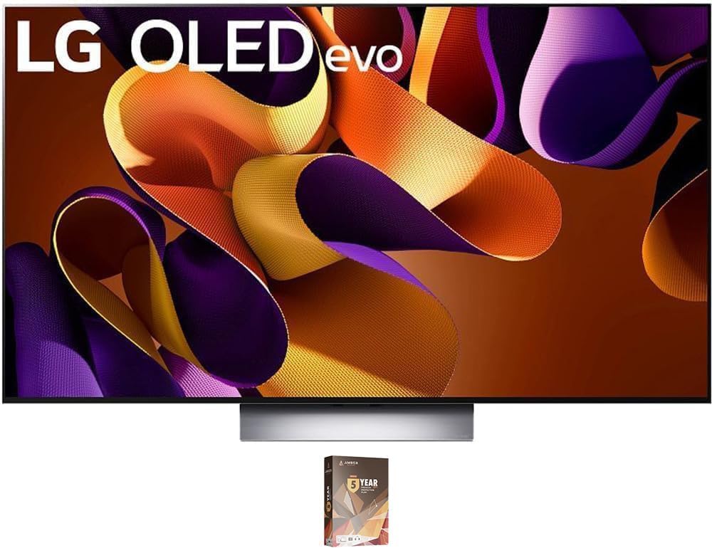 LG BNDL_OLED77G4WUA-WRTY5-WALTS-SC 77-Inch 4K Evo G4 OLED TV Bundle