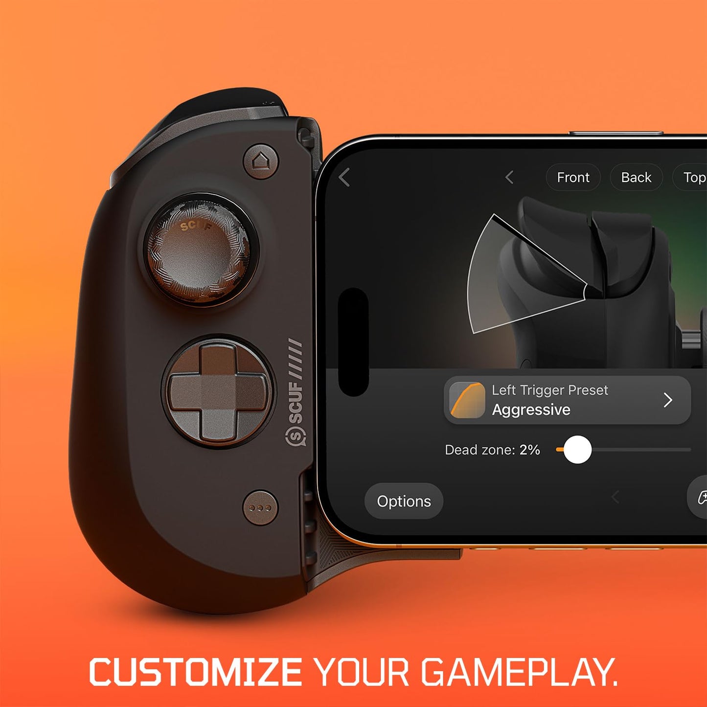 Corsair 603-178-01-001-NA SCUF NOMAD Wireless iPhone Gaming Controller