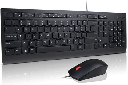 Lenovo 4X30L79883 Essential Wired Keyboard and Mouse Combo