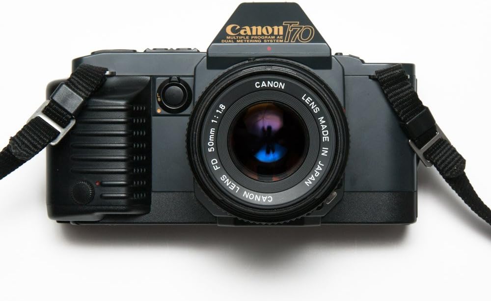 Canon T70 35mm Film Camera with 50mm Lens