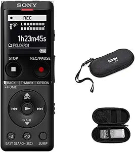 Sony ICDUX570BLK-KTX Digital Voice Recorder Bundle
