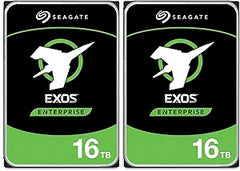 Seagate Exos X16 16TB Enterprise HDD 2-Pack
