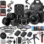 Sony a6400 Mirrorless Camera 16-50mm 55-210mm Lens Bundle