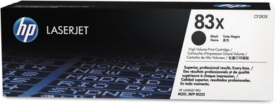 HP 83X Black High-Yield Toner Cartridge CF283X LaserJet