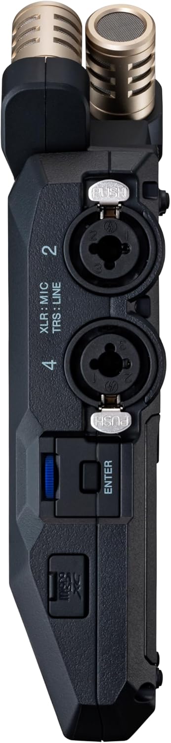 Zoom H6essential Portable 6-Track Recorder: 32-Bit Float, USB Audio