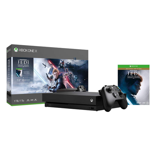 Microsoft Xbox One X 1TB Star Wars Bundle (Renewed)