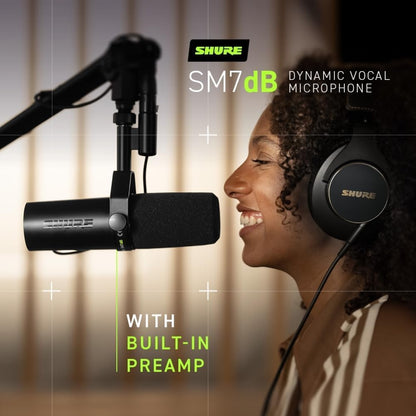 Shure SM7DB-CN Dynamic Vocal Microphone with Preamp
