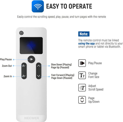 Neewer 10101382 X17 Teleprompter with Remote
