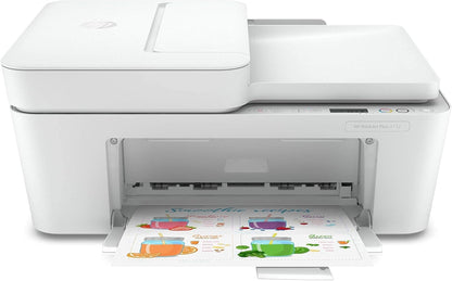 HP 7FS74A DeskJet Plus 4152 All-in-One Printer Renewed