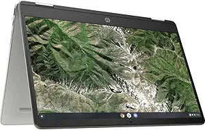 HP 14a Chromebook X360 14-inch HD Touchscreen (Renewed)