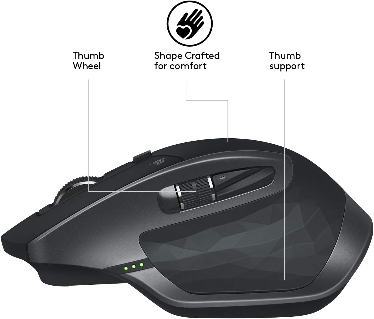 Logitech 910-005139 MX Master 2S Wireless Mouse