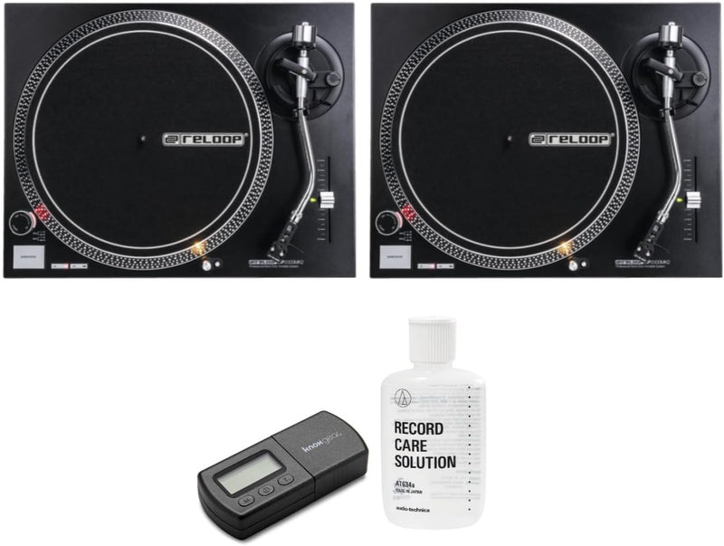 Reloop RP-2000 MK2 DJ Turntable Pair Bundle — main product image