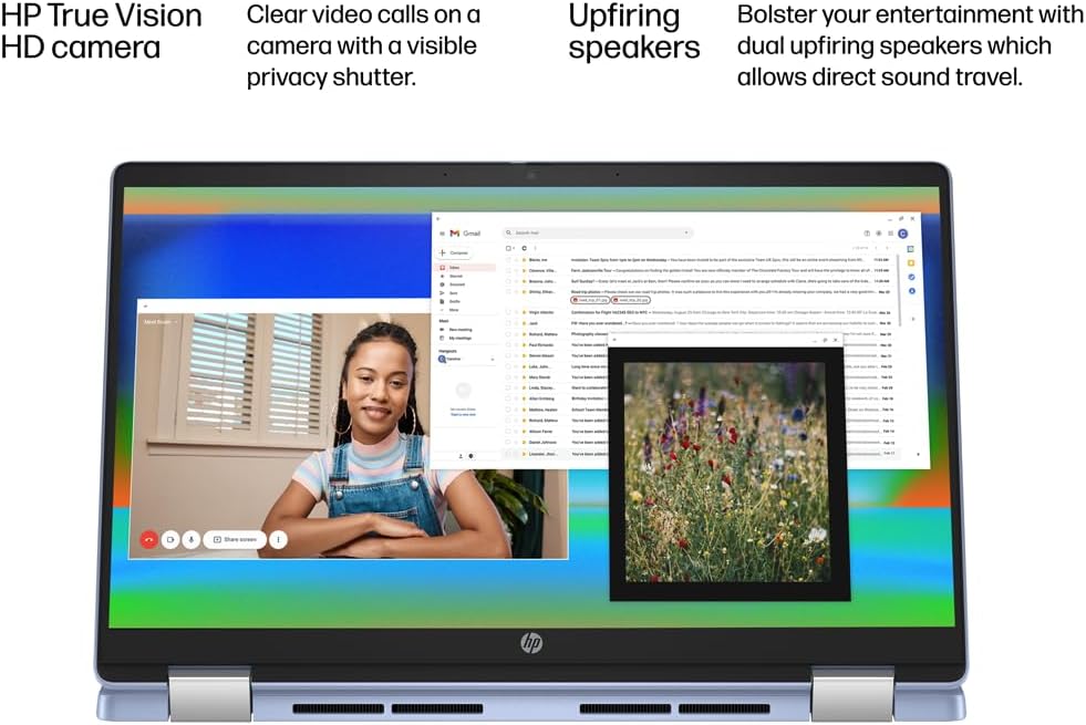 HP HP Chromebook X360 14b 2-in-1 Laptop Bundle