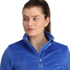 Spyder 38B125310 Women's Shimmer Half Zip Ski Base Layer