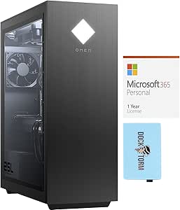 HP 7WM47AV-3230-239526 OMEN 25L Gaming PC i7-10700 RTX 3060 Ti 8TB SSD