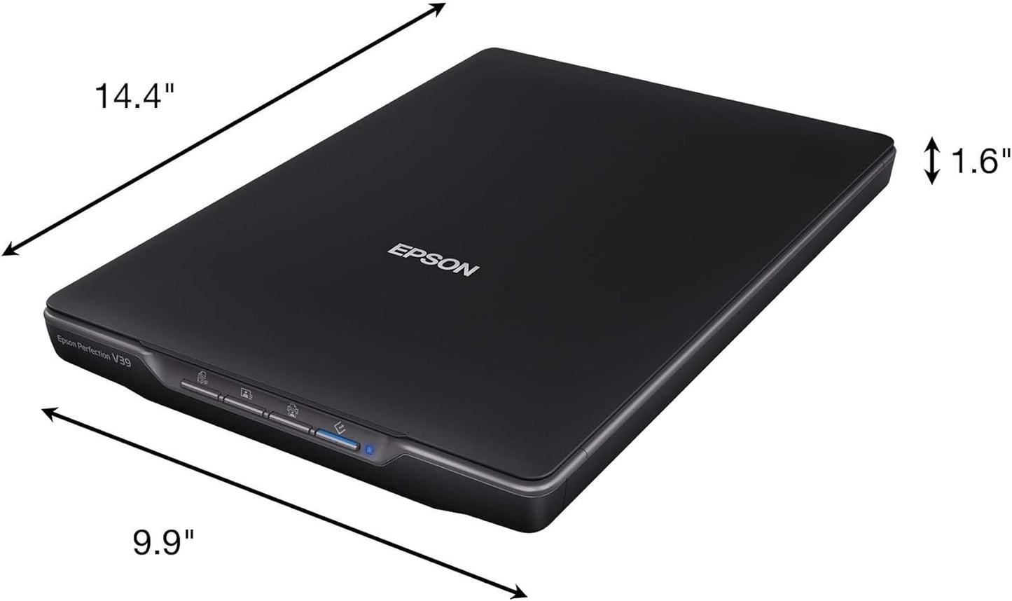 Epson B11B232201-N Perfection V39 Color Photo Scanner - Renewed