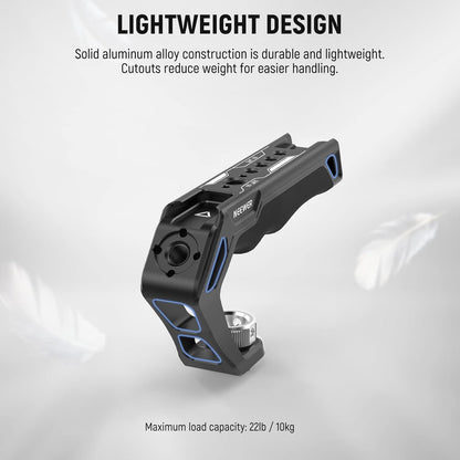 Neewer CA007 Camera Top Handle Grip ARRI Pins