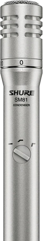Shure SM81-LC Cardioid Condenser Instrument Mic