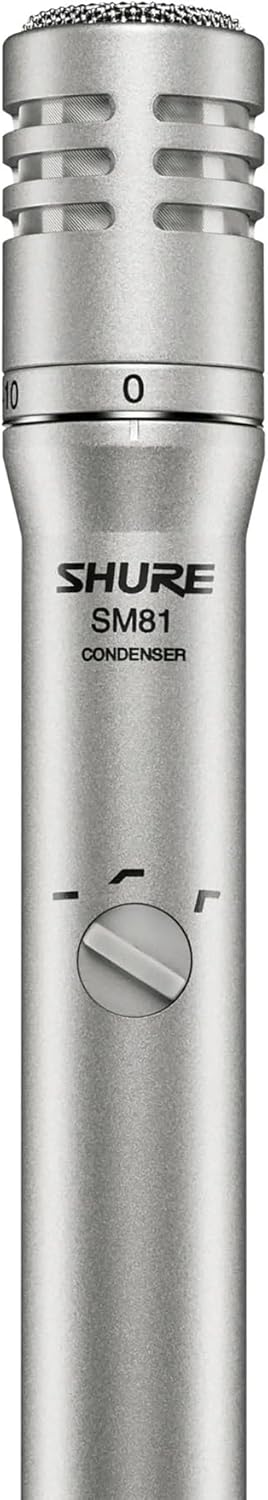 Shure SM81-LC Cardioid Condenser Instrument Mic