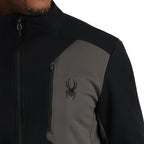 Spyder 38A485324 Men's Bandit Zip Fleece Ski Jacket