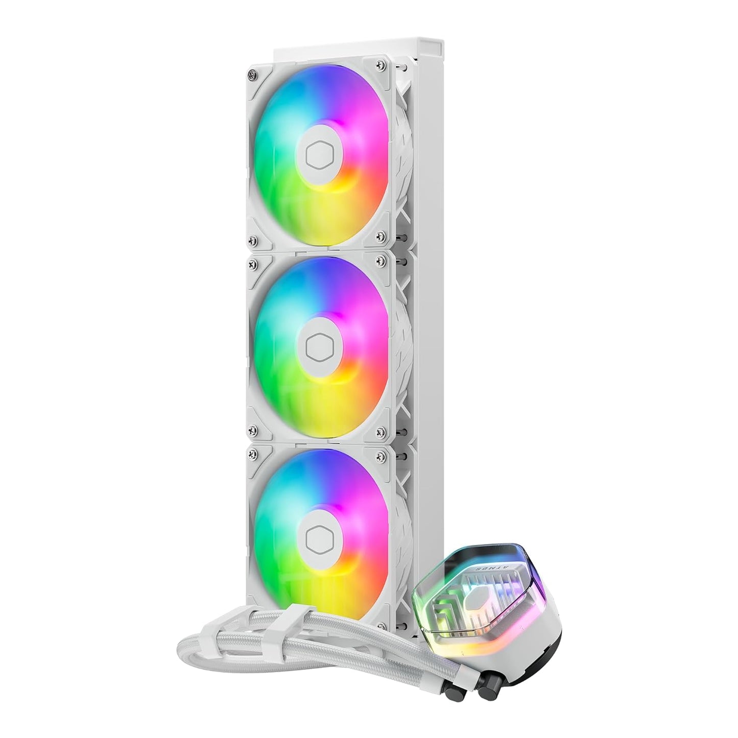 Cooler Master MLX-D36M-A25PZ-RW 360 Atmos White AIO Liquid CPU Cooler
