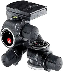 Manfrotto 410 Junior Geared Tripod Head for Precise Camera Movement