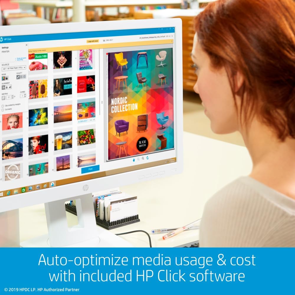 HP W3Z71A#B1K DesignJet Z9+ 24" Postscript Photo Printer