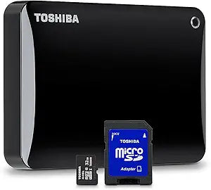 Toshiba LYSB01EM94IY8-ELECTRNCS Canvio Connect II 2TB Portable Drive