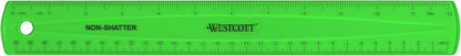 Westcott 14381 Shatterproof 12-Inch Ruler