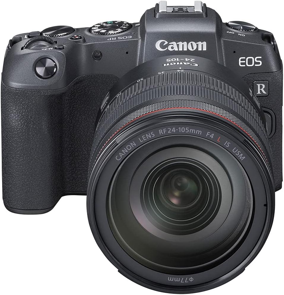 Canon 3380C012 EOS RP Mirrorless Camera 24-105mm Lens Bundle Renewed