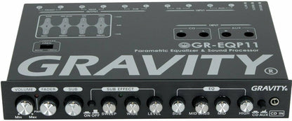 Gravity GR-EQP11 4-Way Car Parametric Equalizer