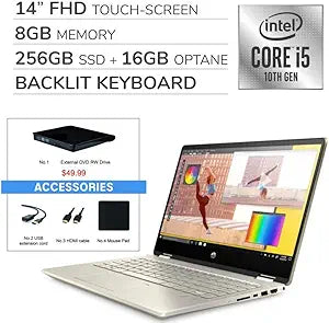 HP Pavilion x360 14" i5 Touchscreen 2-in-1 Laptop