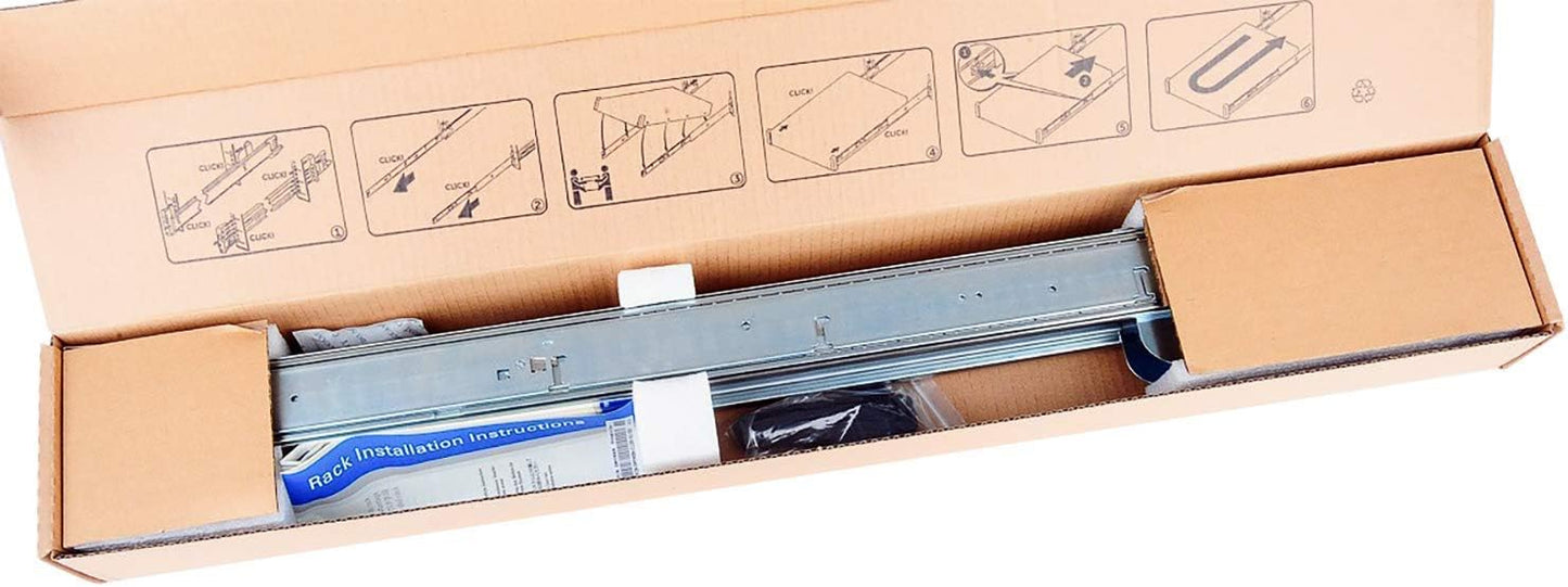 Dell H4X6X ReadyRails 2U Sliding Rails (Renewed)