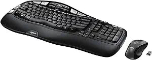 Logitech 920-002555 MK550 Wireless Wave Keyboard Mouse
