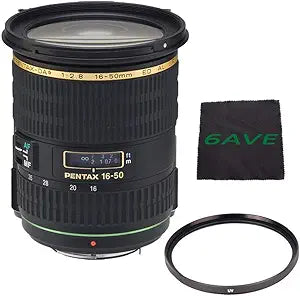 Pentax 21650-1 16-50mm f/2.8 Zoom Lens Bundle